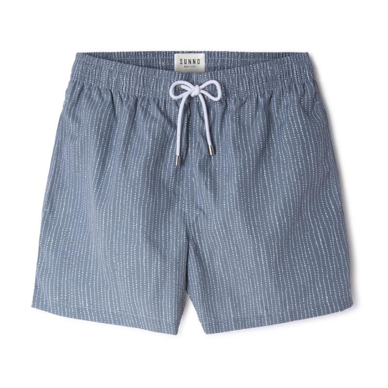 Grey Printed swim short by Sunno by Bene Cape
